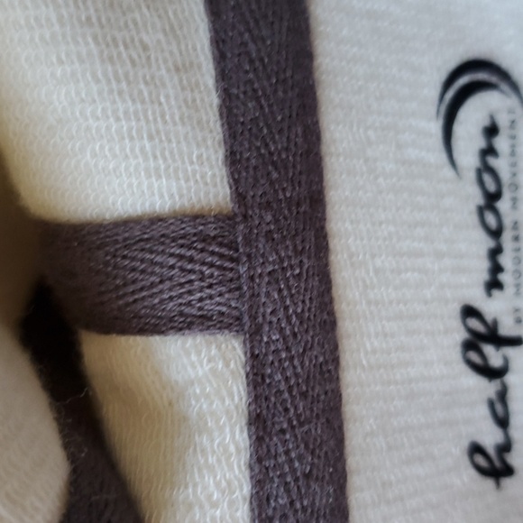 Half Moon by Modern Movement hoodie pullover SZ Medium Ecru NWT - Picture 2 of 12